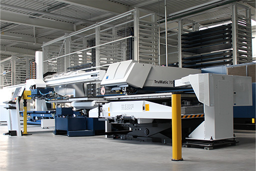Laserschneiden bei Pfister Metall