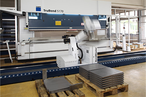 Trumpf Laserschneider bei Pfister Metall