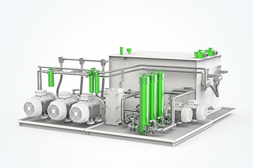 Hydraulikaggregat mit FG Filtern