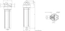 FILTREC Leitungsfiltergehäuse (Druckfilter) F040DMD0045000BB6DS000 Zeichnung