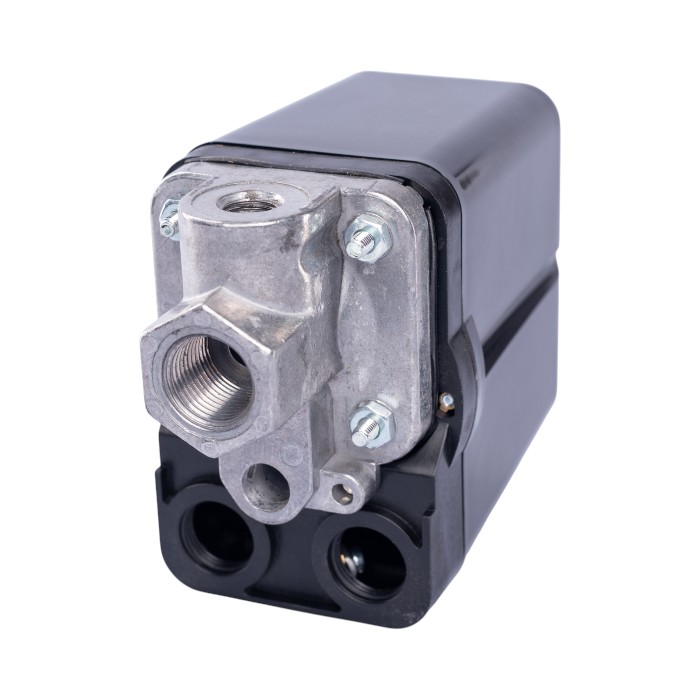 Condor Druckschalter MDR 5/5 1,5-5 bar G 1/2" und G 1/4" Alu unten