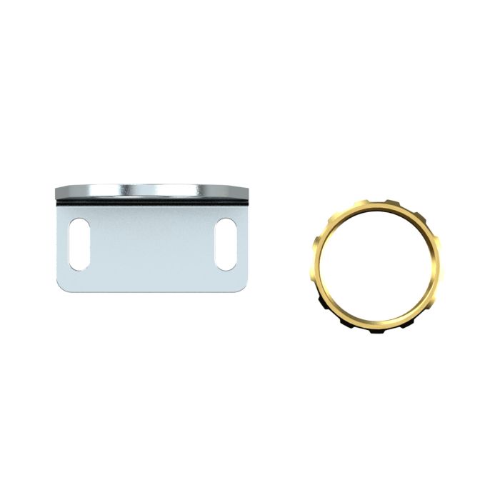 RIEGLER Haltewinkel mit Mutter M30x1,5