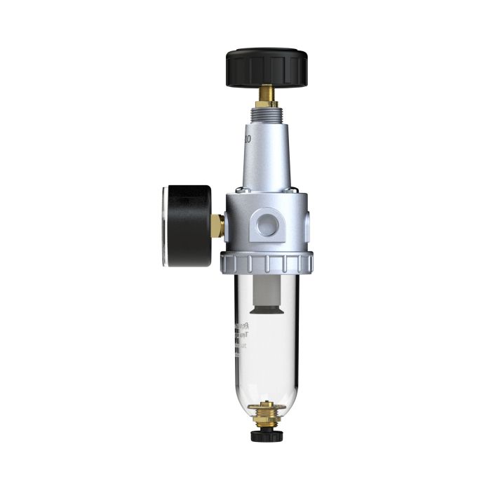 RIEGLER Filterregler »Standard«, mit Polycarbonatbehälter, BG 2, G 3/8, Seite