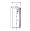 FILTREC Hydraulikfilterelement (Rücklauffilter) RHR2600G03B3/AB1 Zeichnung