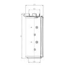 FILTREC Hydraulikfilterelement (Rücklauffilter) RHR1300G03B0/AB1 Zeichnung