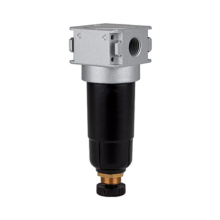 RIEGLER Filter »multifix-mini«, mit Metallbehälter, 5 µm, BG 0, G 1/8