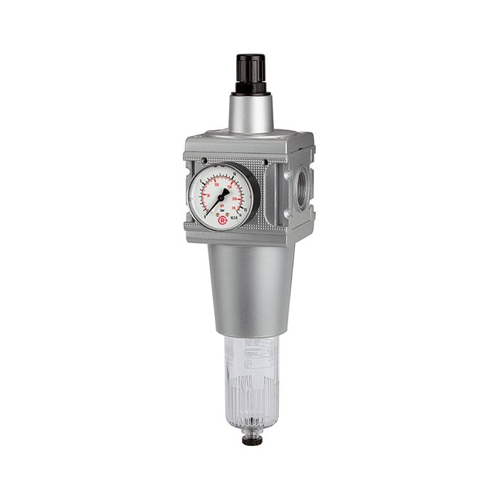 RIEGLER Filter regulator »multifix«, 40 µm, Size 5, G 1, 0.5 - 10 bar