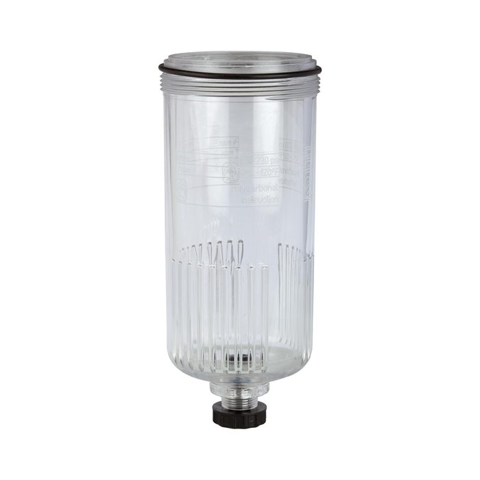 RIEGLER Polycarbonate container, incl. O-ring