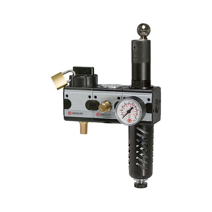 RIEGLER Wartungsstation SAFETY »multifix«, KH-AV-FR, HA, BG 1, G 1/4