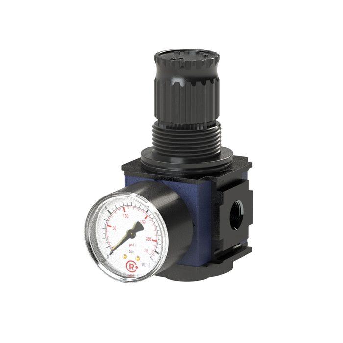 RIEGLER Druckregler »variobloc«, inkl. Manometer, BG 2, G 1, 0,5 - 10 bar