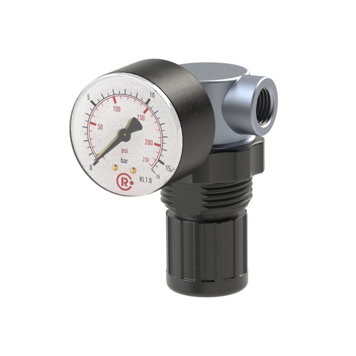RIEGLER Pressure regulator »Standard-mini«, Size 0, G 1/4, 0.5 - 10 bar
