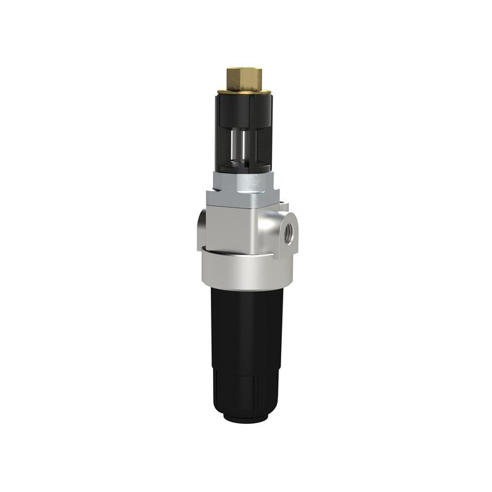RIEGLER Mist oiler »Standard-mini« with metal container, Size 0, G 1/4