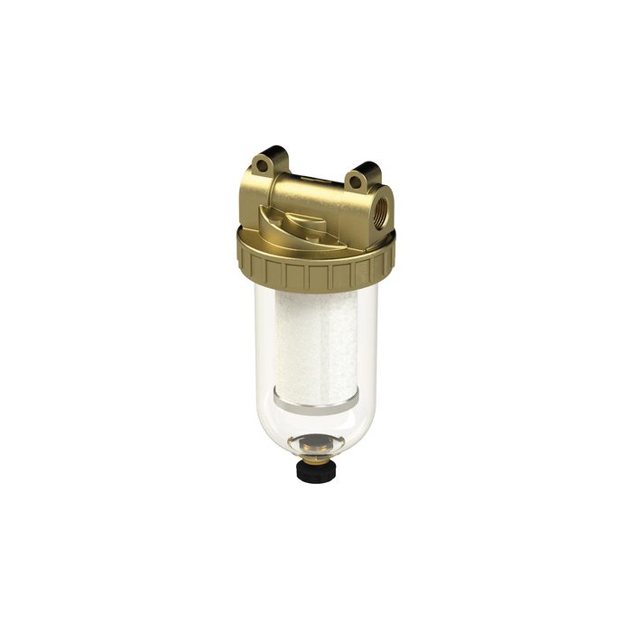 RIEGLER Special filter »Standard«, PC container, 0.01 µm, Size 4, G 3/4