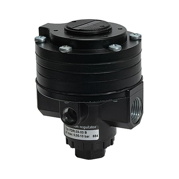 RIEGLER Precision pressure regulator, Pneumat. remote controlled, G 1/2