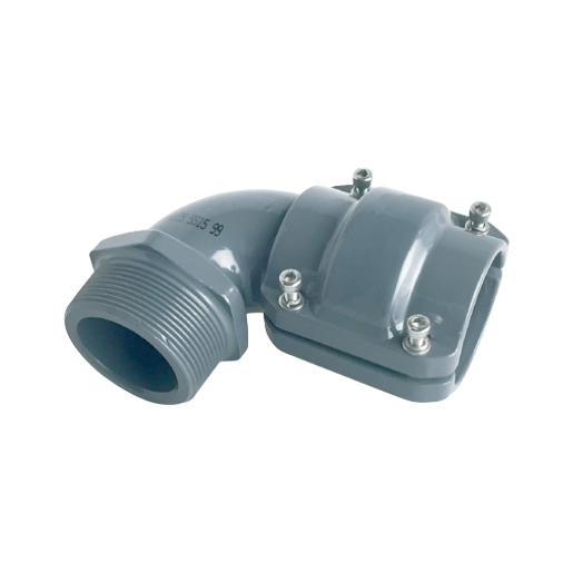 AIRpipe 90° Winkel Aussengewinde BSPT, DN20-1/2"