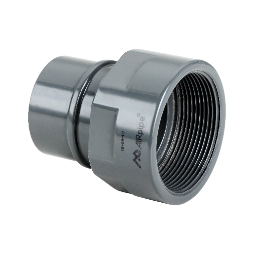 AIRpipe adapter with inside thread BSPP, DN63-2"1/2"