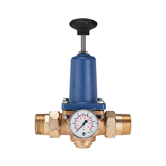RIEGLER Druckregler für Trinkwasser, ohne DVGW, R 1 1/2, 1,5 - 6 bar