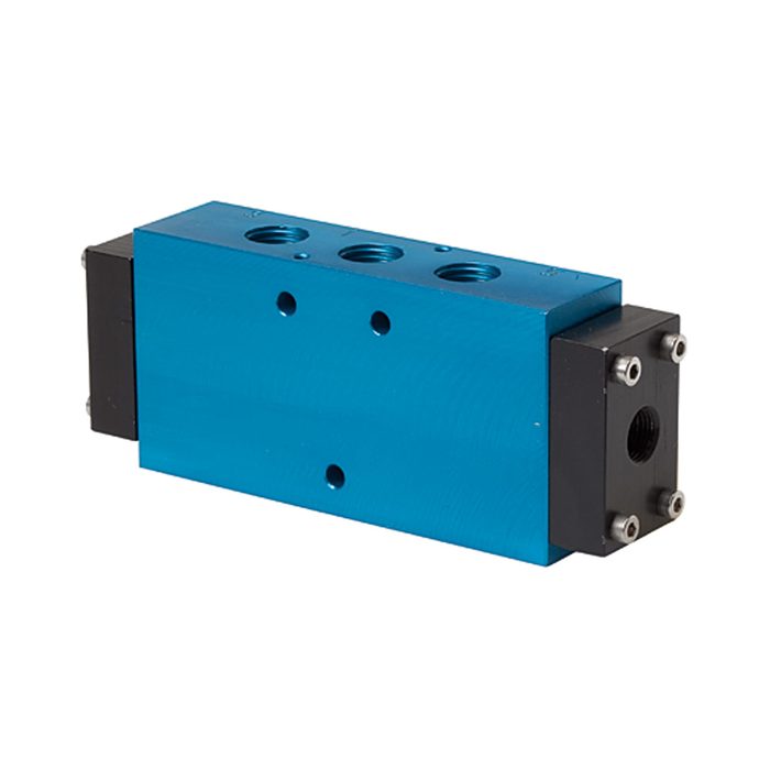 RIEGLER 5/2-way valve, Both sides pneumatic, bistable, G 1/4, DN 7.5