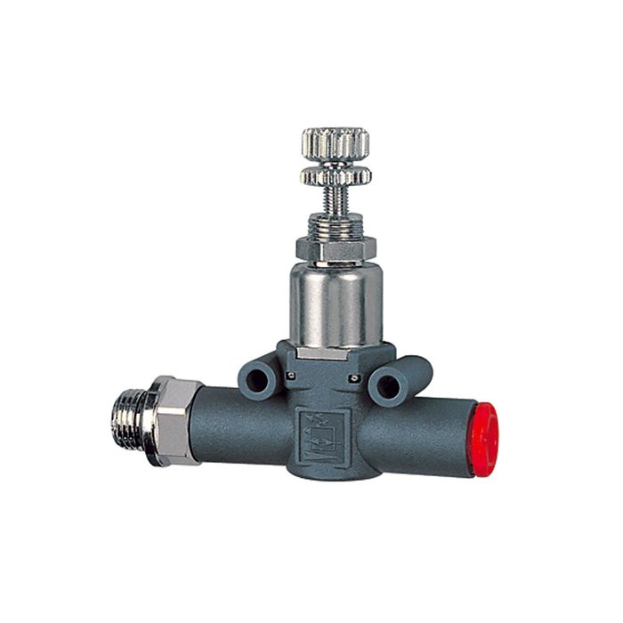 RIEGLER Pressure regulator »lineonline«, G 3/8 (inlet), hose Ø 8 (outlet)