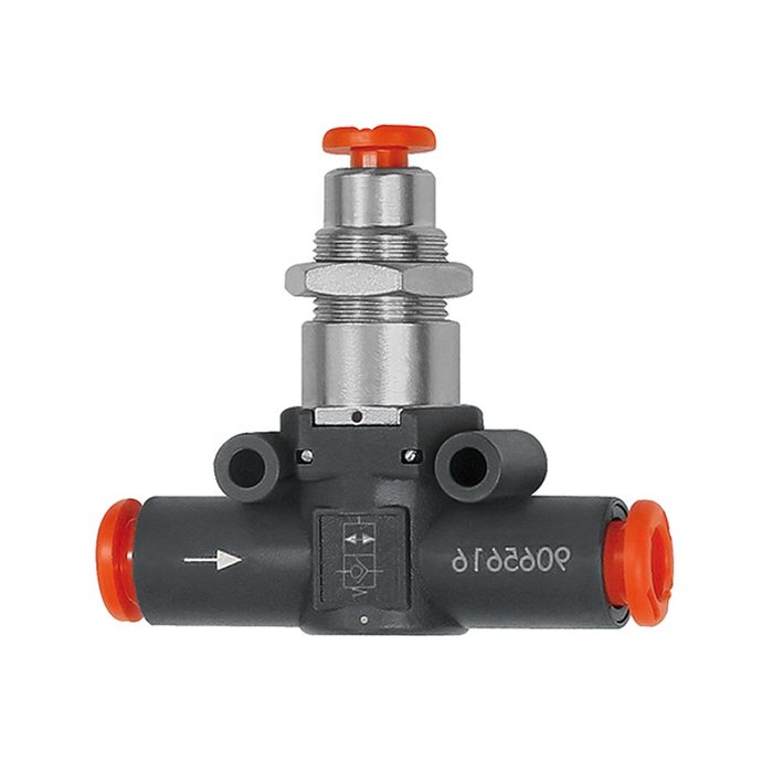 RIEGLER Pneumatically releasable check valve »lineonline« for hose Ø 6 mm