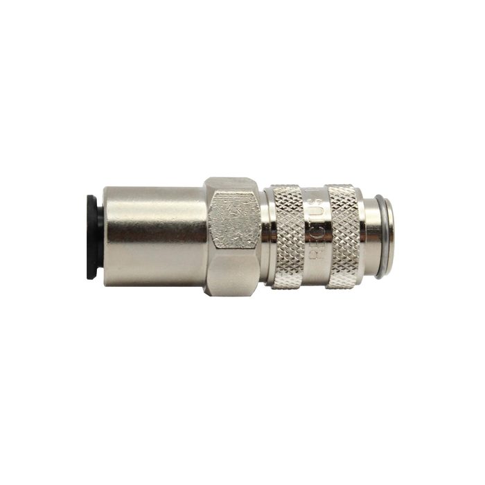 RIEGLER Schnellverschlusskupplung NW 5, MS vern., push-in Anschluss 8 mm