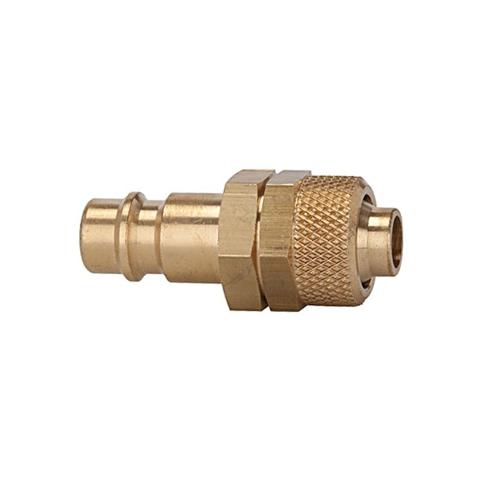 RIEGLER Nippel für Kupplungen NW 7,2 - 7,8, MS blank, für Schlauch 12x9