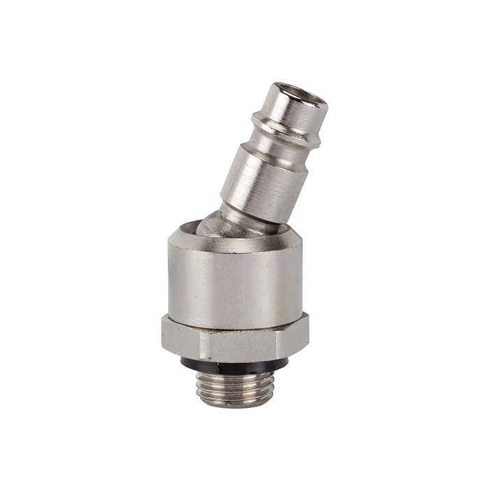 RIEGLER Nipple for couplings I.D. 7.2-7.8, G 1/4 ET, rotating