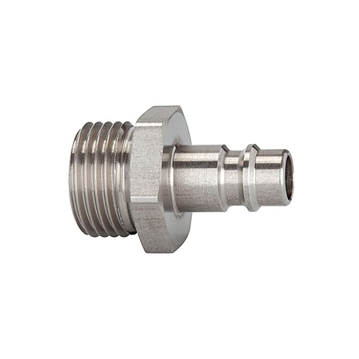 RIEGLER Nipple for I.D. 7.2 - 7.8, Stainless steel 1.4305, G 1/2 ET