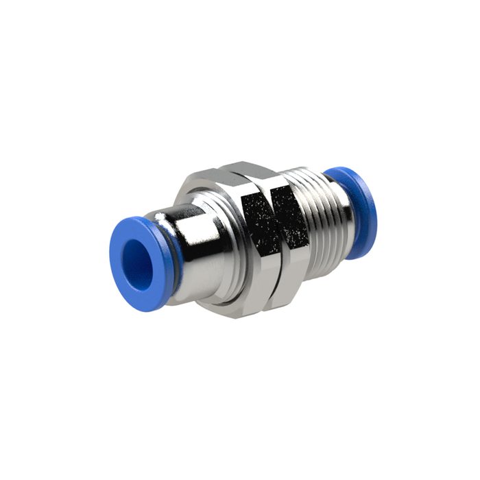 RIEGLER Gerade Schott-Steckverbindung »Blaue Serie«, M14x1,0, Schl.-Ø 6