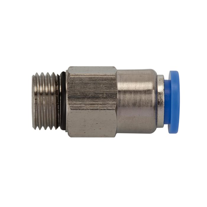 RIEGLER Straight Check valve »Blue Series«, Hose to thread, G 3/8 o.