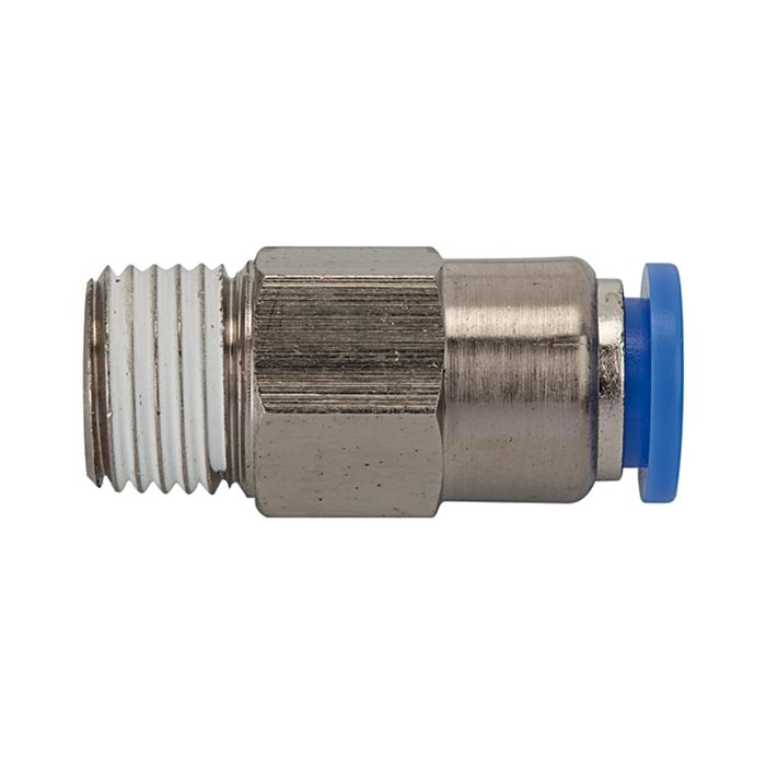 RIEGLER Gerades Rückschlagventil »Blaue Serie« Schl.-Gew., R 3/8 a. Ø10mm