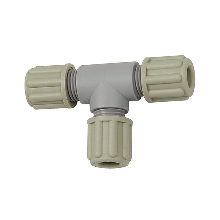 RIEGLER T-hose fitting, for hose 8/10 mm, PA