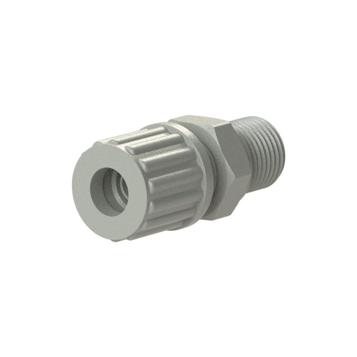 RIEGLER Gerade Einschraubverschraubung, G 1/4 a., für Schlauch 4/6 mm, PP