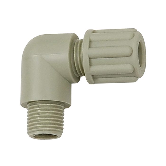 RIEGLER Winkel-Einschraubverschraubung, G 1/8 a., für Schlauch 4/6 mm, PP