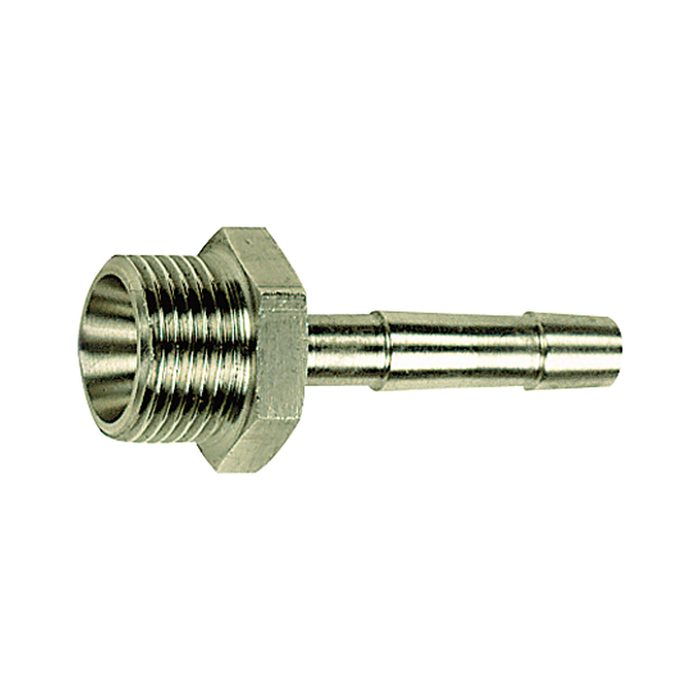 RIEGLER Screw-in hose connector, G 1/8 o., for hose I.D. 8 mm, AF 14
