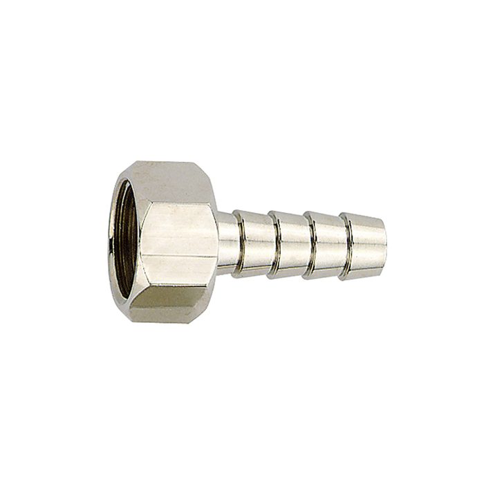 RIEGLER Screw-on hose connector, G 3/8 i., for hose I.D. 6, AF 19