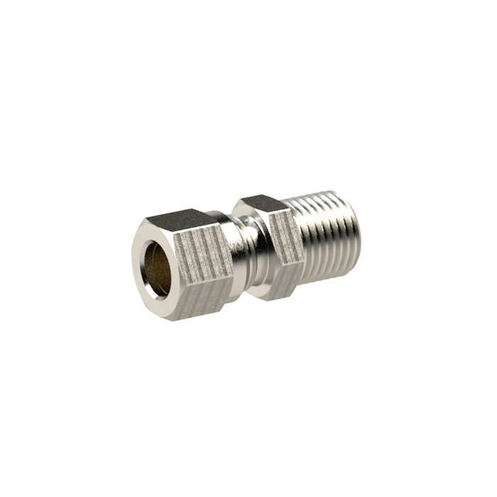 RIEGLER Straight screw-in fitting, R 1/2 o., Pipe exterior Ø 18 mm