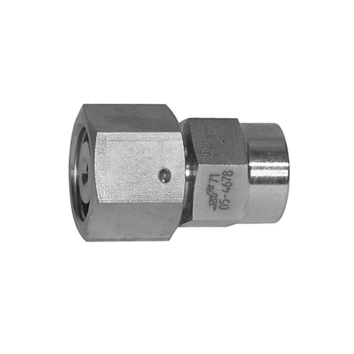 RIEGLER Pressure gauge- screw connection, Sealing cone, G 1/4 i.