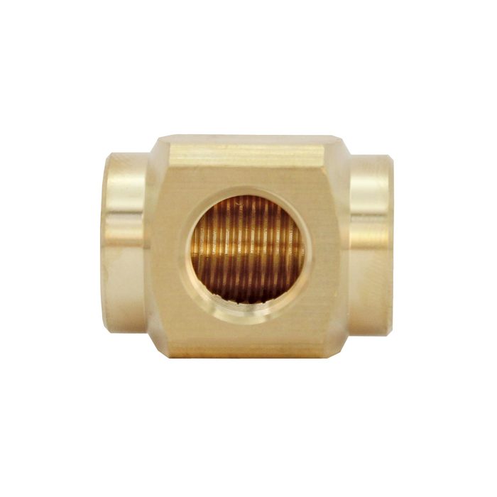 RIEGLER T-distributor, G 1/4, AF 22, Brass