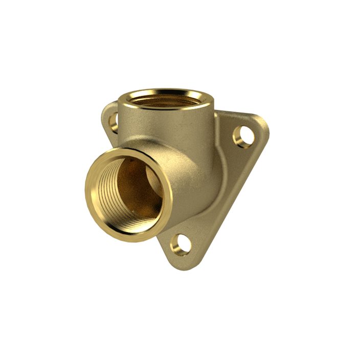 RIEGLER Ceiling bracket (for wall mounting), 2 x G 3/4 IT