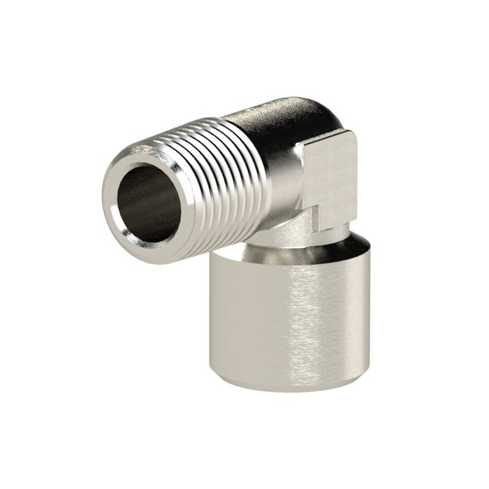 RIEGLER Winkelstück, innen/außen, G/R 1/2, SW 21, Messing vernickelt