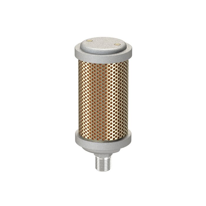 RIEGLER High performance silencer, Aluminium, G 1/2