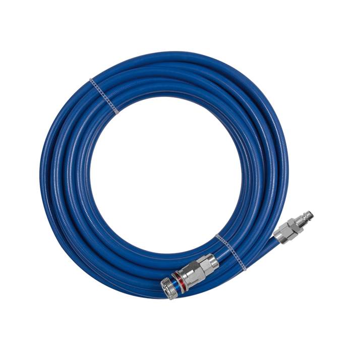 RIEGLER Schlauch-Kupplung-Set, PUR, Sicherheitskpl., Schl.-ø 12x8, 10,0 m