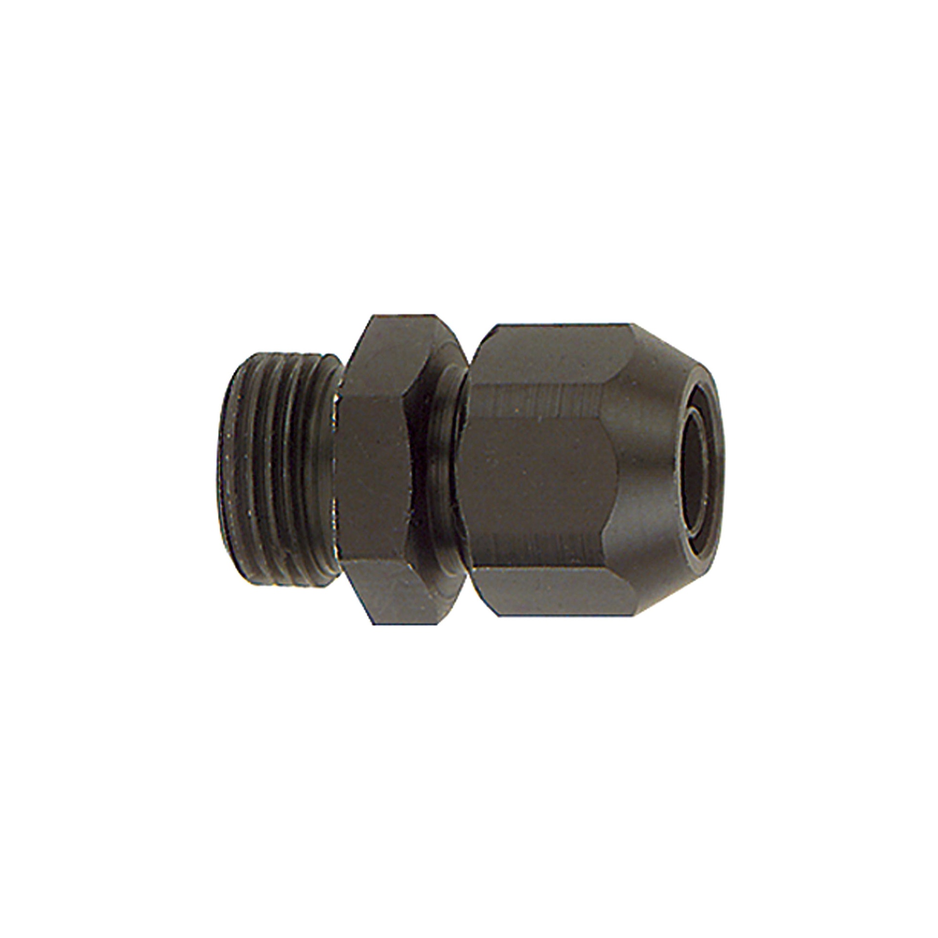 RIEGLER Einschraubverschraubung, Alu, für PVC-Gewebeschlauch 21x12, G 1/2
