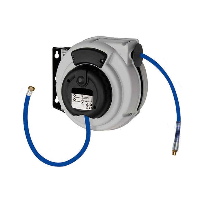 RIEGLER Hose reel, PU hose Ø 12x8, G 1/4, Hose length 9 m