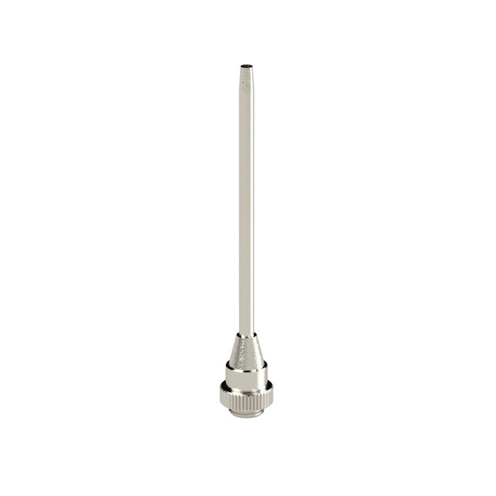 RIEGLER Extension nozzle, 3 mm, nickel-plated brass, 400 mm long straight