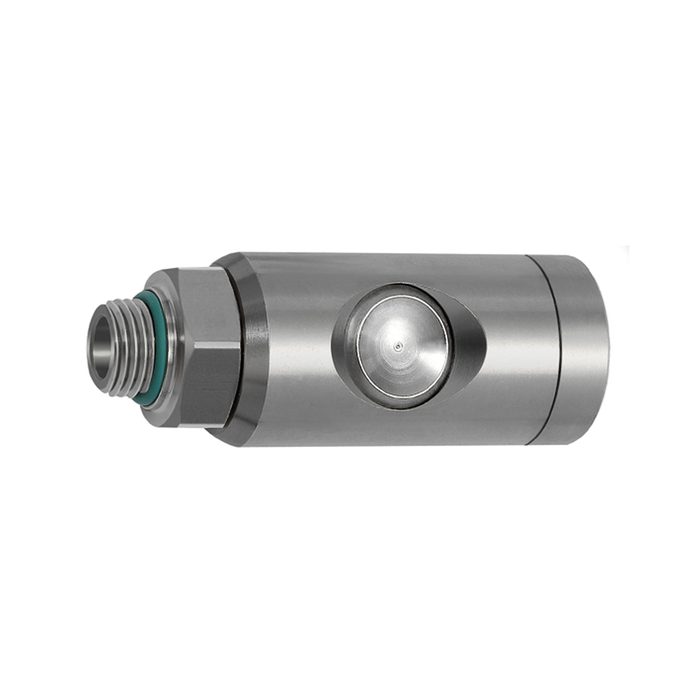 RIEGLER Druckknopf-Sicherheitskupplung NW 7,4, drehbar, ES, G 1/2 AG