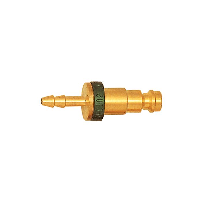 RIEGLER Captive plug-in connector I.D. 5, Sleeve I.D. 6, green