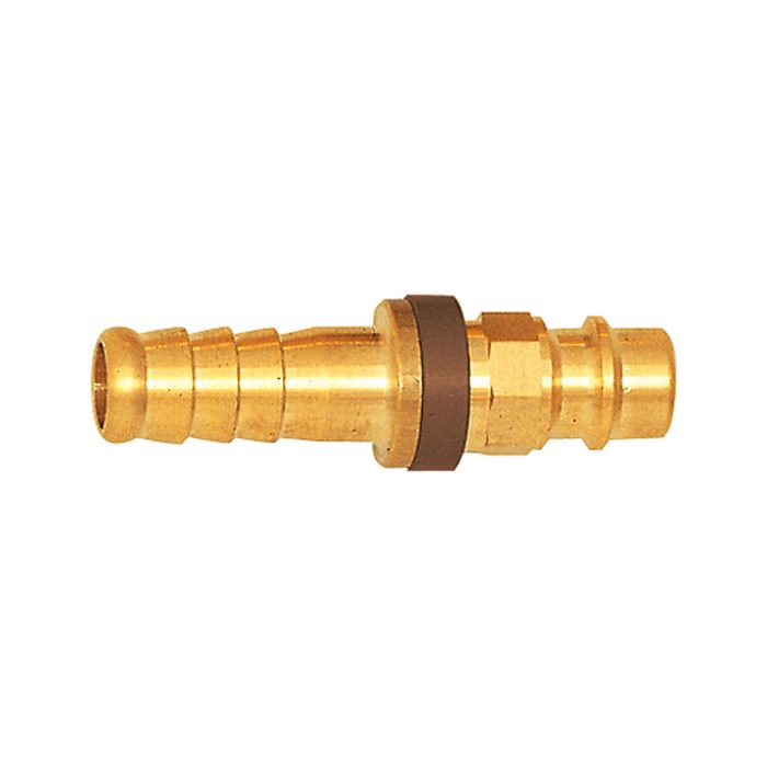 RIEGLER Captive plug-in connector I.D. 7.8, Sleeve I.D. 9, brown