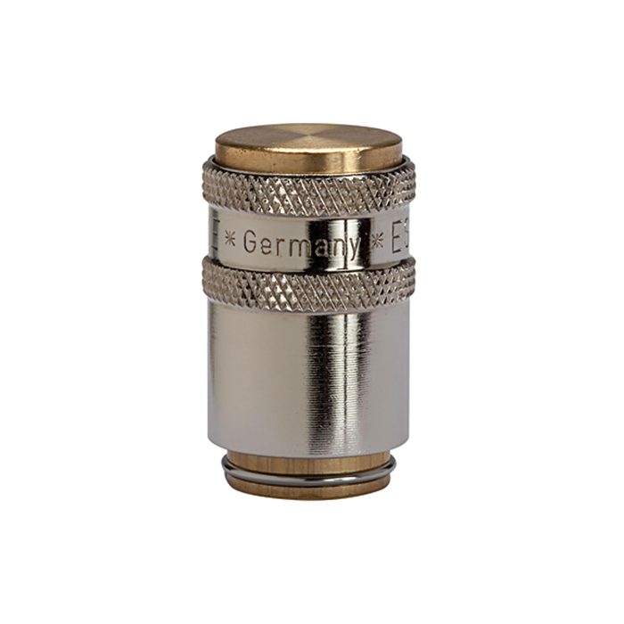 RIEGLER Temperature control shut-off coupling DN 6, connection: closed